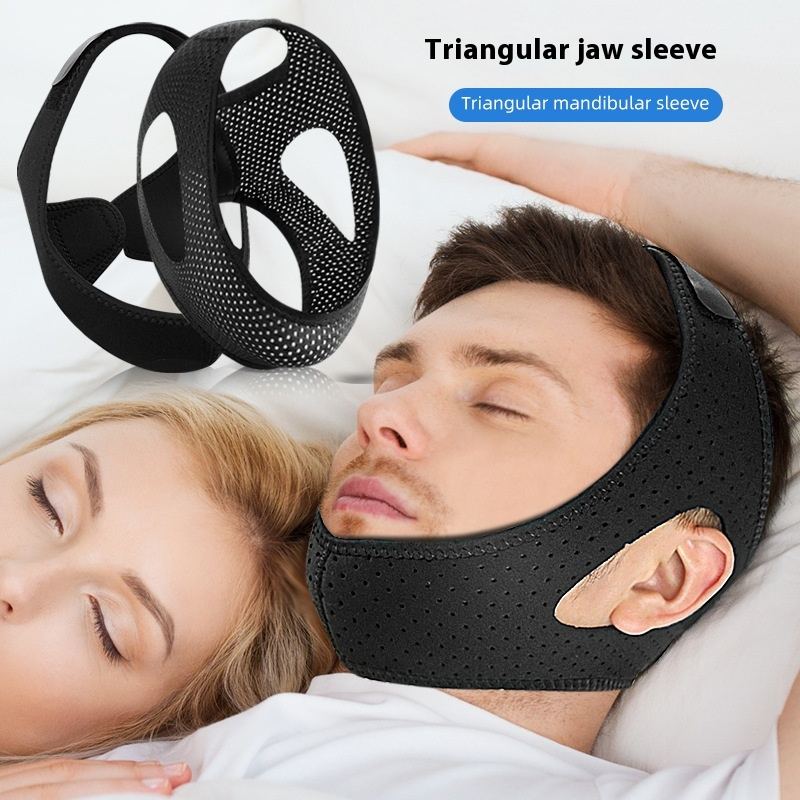 Anti Snoring Chin Strap Sleep Apnea Snore Stop Belt Snoreless Sleep Jaw Solution