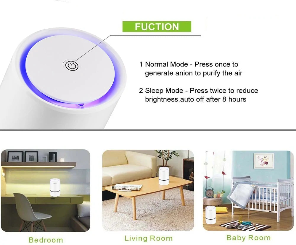 Night Light Air Purifier