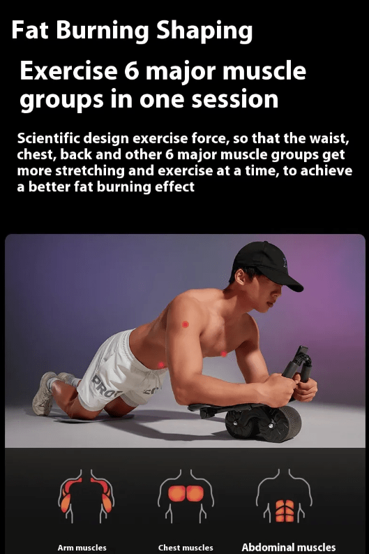 Automatic Rebound Abdominal Wheel - WENLIK