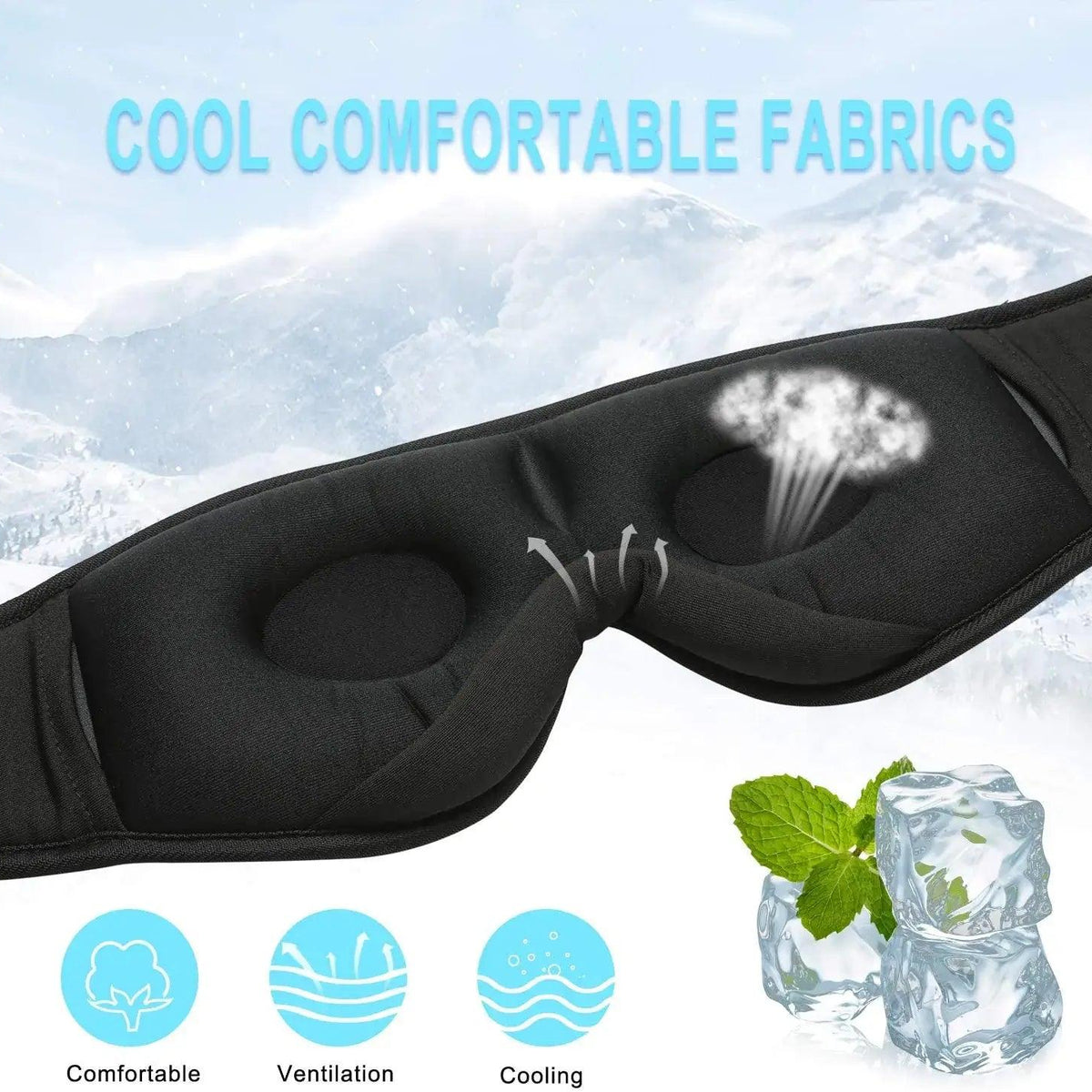 Breathable Wireless Sleep Headphones - WENLIK