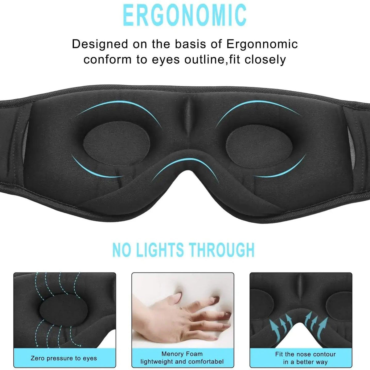 Breathable Wireless Sleep Headphones - WENLIK