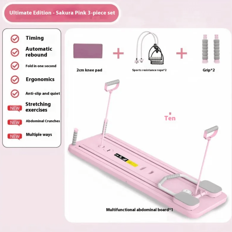 Household Abdominal Wheel Fitness Board - WENLIK