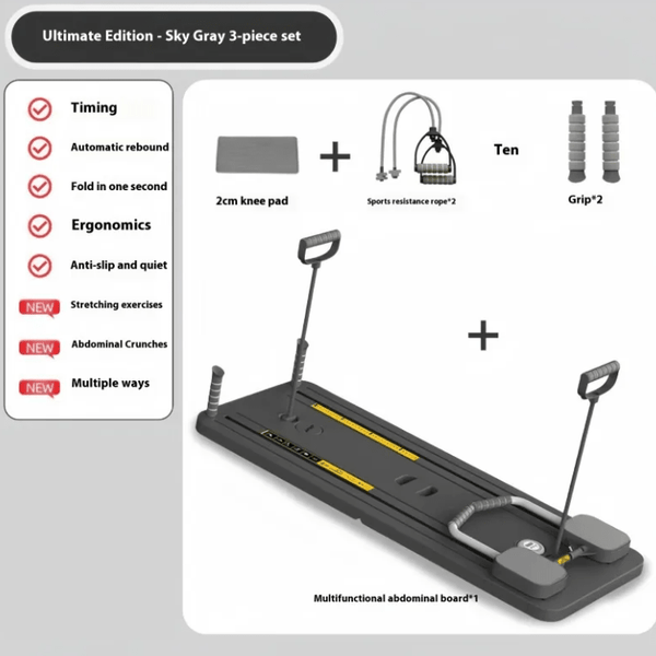 Household Abdominal Wheel Fitness Board - WENLIK