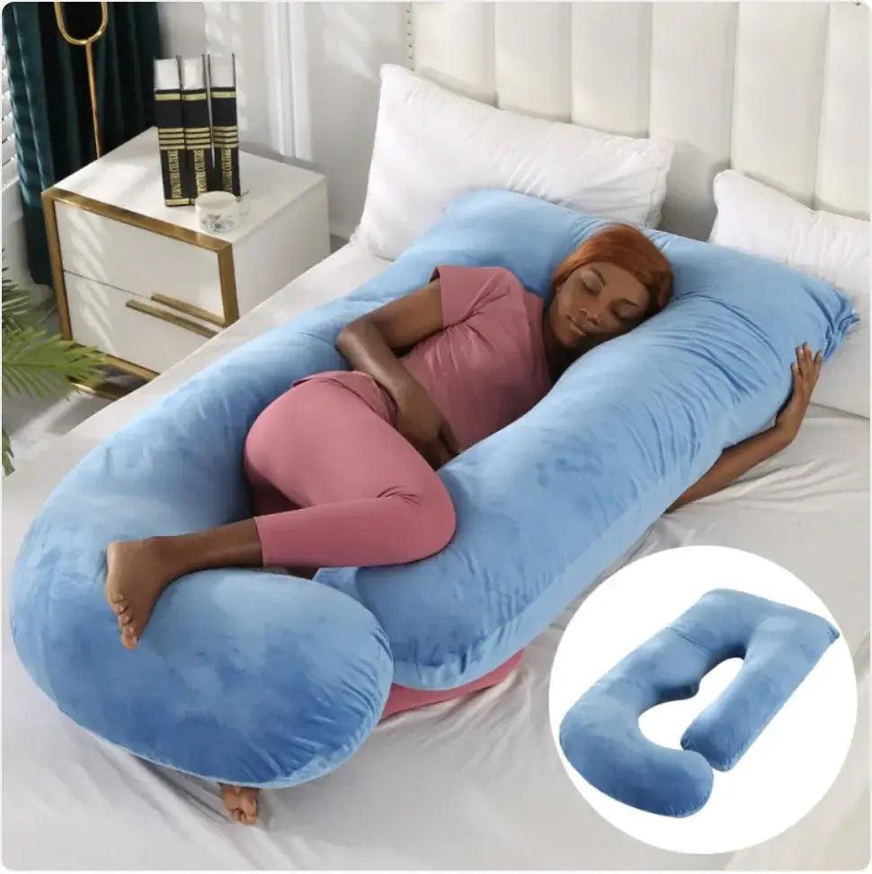 J-shape Support Maternity Pillow - WENLIK