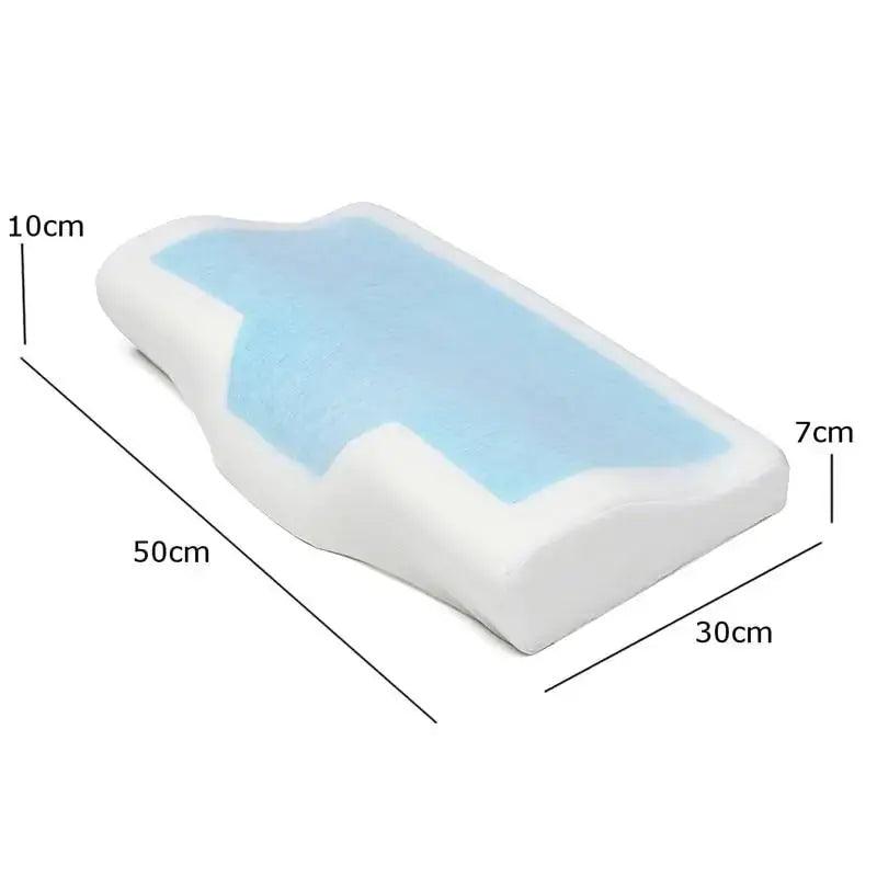 Cool Gel Memory Foam Pillow - Ultimate Comfort for Restful Nights - WENLIK