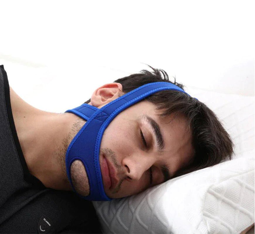 Neoprene Anti Snoring Chin Strap for Restful Sleep - WENLIK