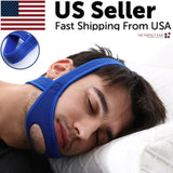 Neoprene Anti Snoring Chin Strap for Restful Sleep - WENLIK