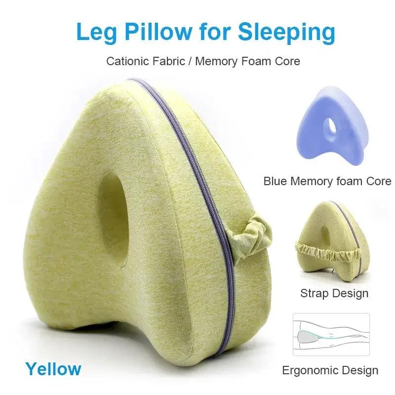 Ergonomic Orthopedic Leg Pillow – For Better Alignment & Pain Relief - WENLIK