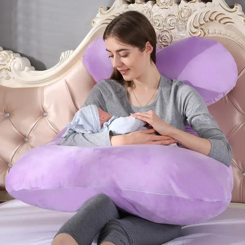Ultimate Pregnancy Support Pillow - Comfort & Relief for Expectant Moms - WENLIK