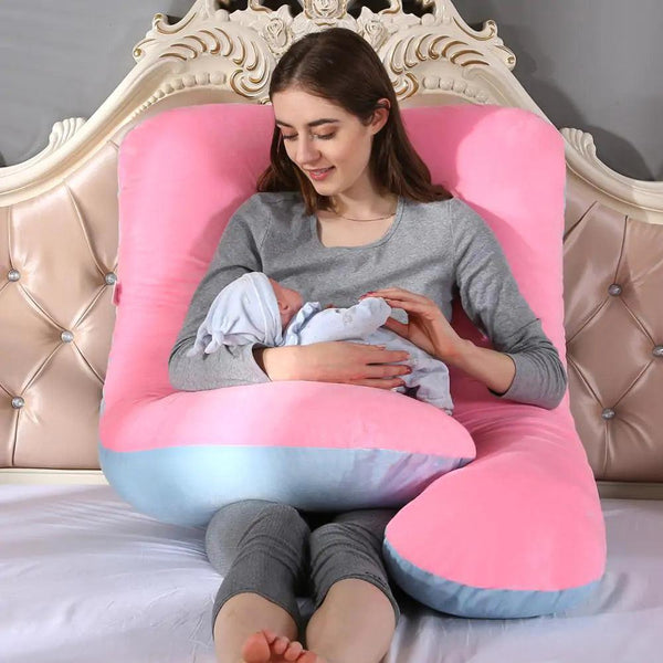 Ultimate Pregnancy Support Pillow - Comfort & Relief for Expectant Moms - WENLIK