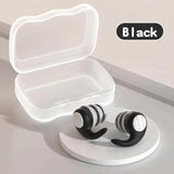 Silicone Noise Cancellation Earplugs For Sleeping Snoring - WENLIK