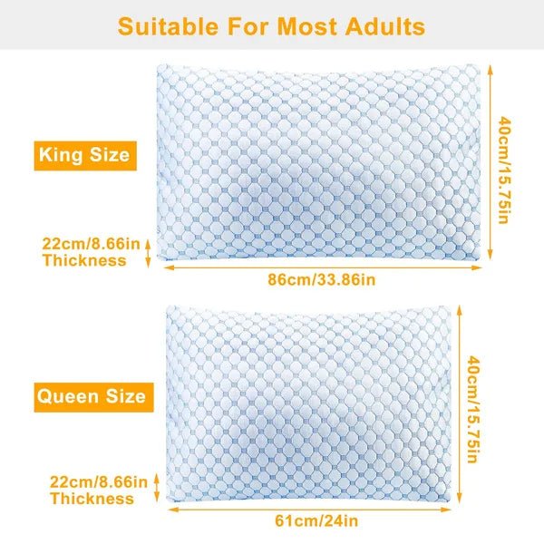 WENLIK Cooling Memory Foam Pillow - WENLIK