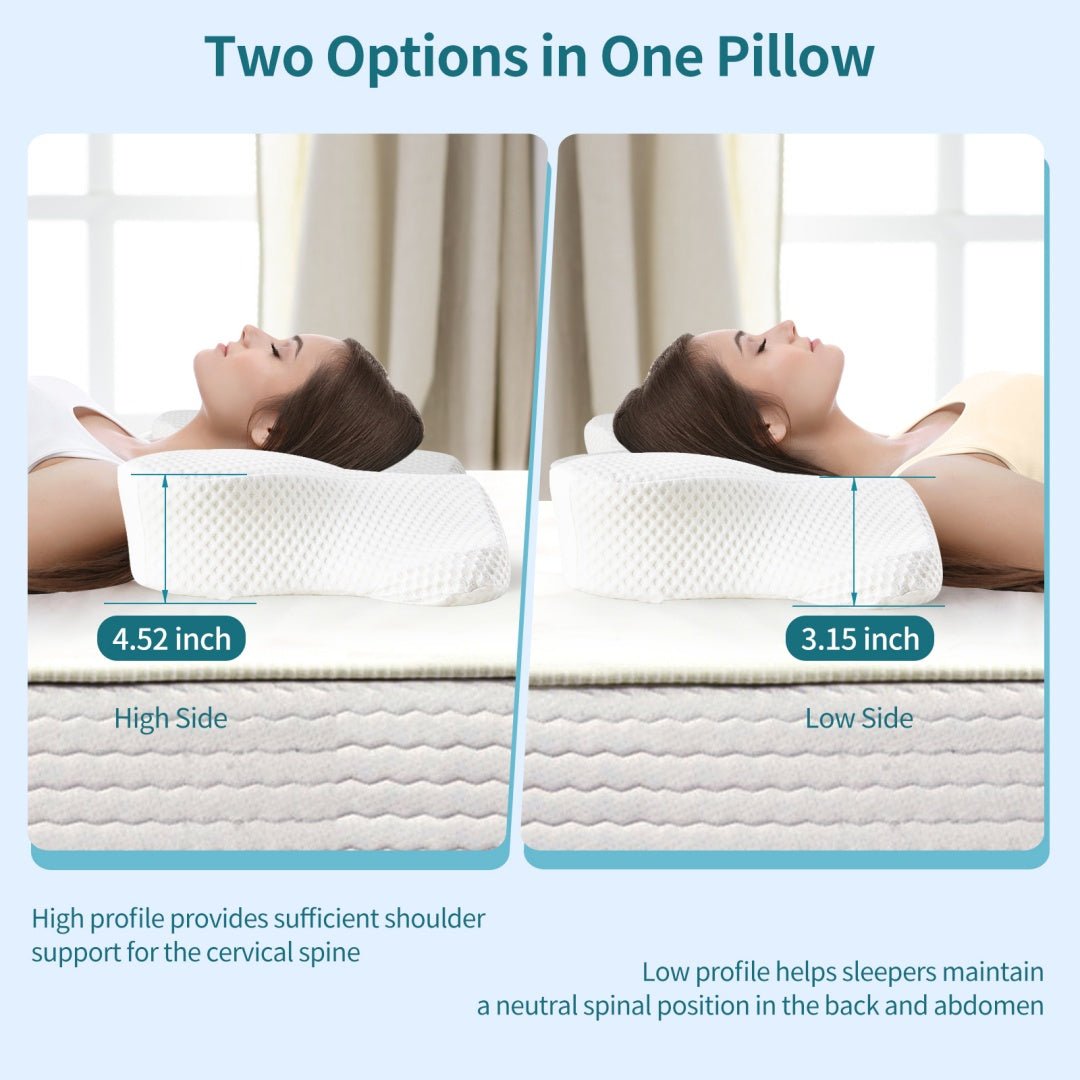 WENLIK Ergonomic Cooling Neck Pillow - WENLIK